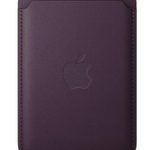Apple iPhone Feingewebe Wallet mit MagSafe (brombeere)