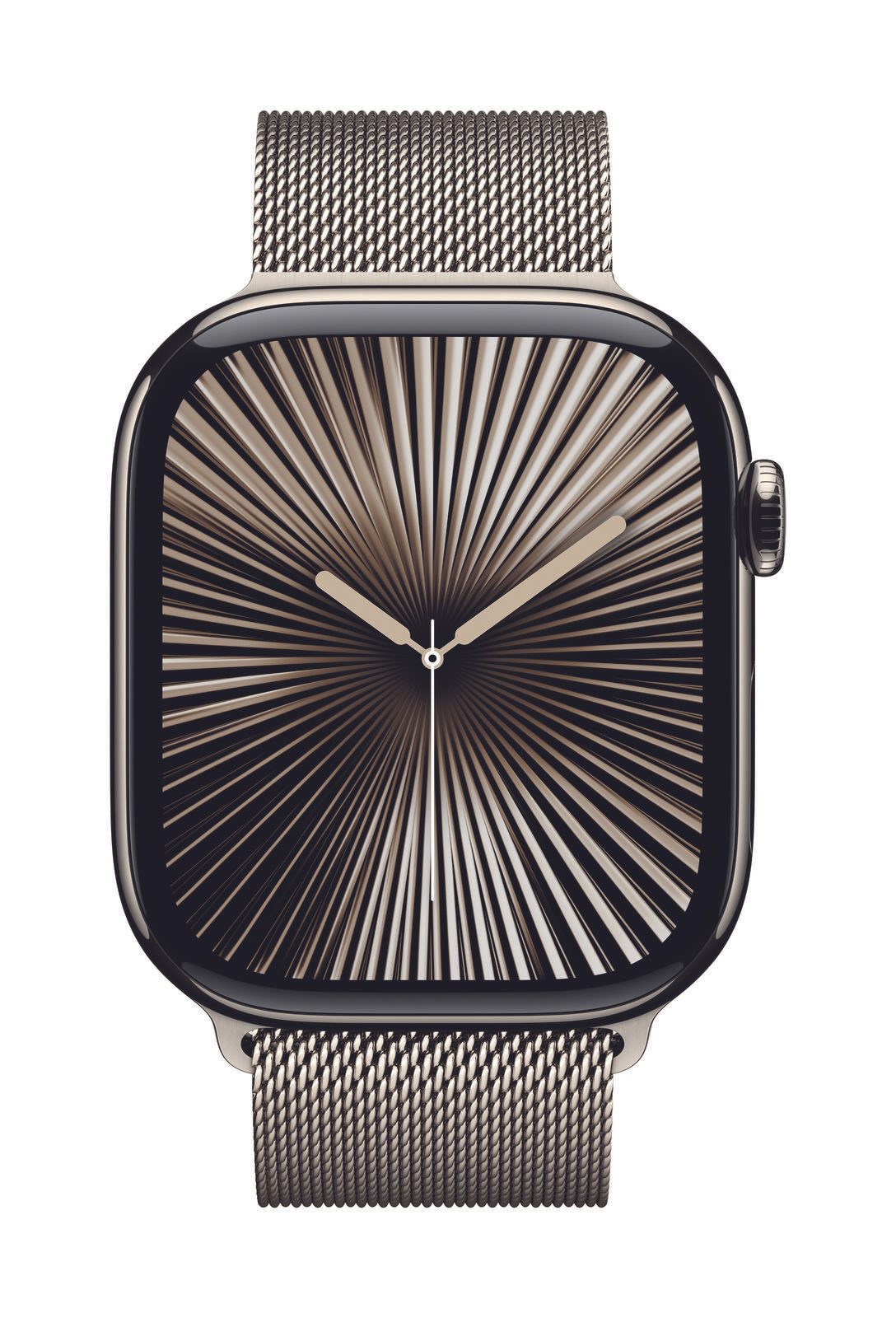 Apple Milanaise Armband für Watch 46mm (natur) M/L