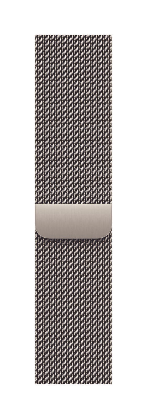 Apple Milanaise Armband für Watch 46mm (natur) M/L