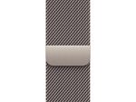 Apple Milanaise Armband für Watch 46mm (natur) M/L
