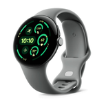 Google Pixel Watch 3 (LTE) Sportarmband 45mm, Grau/Grau