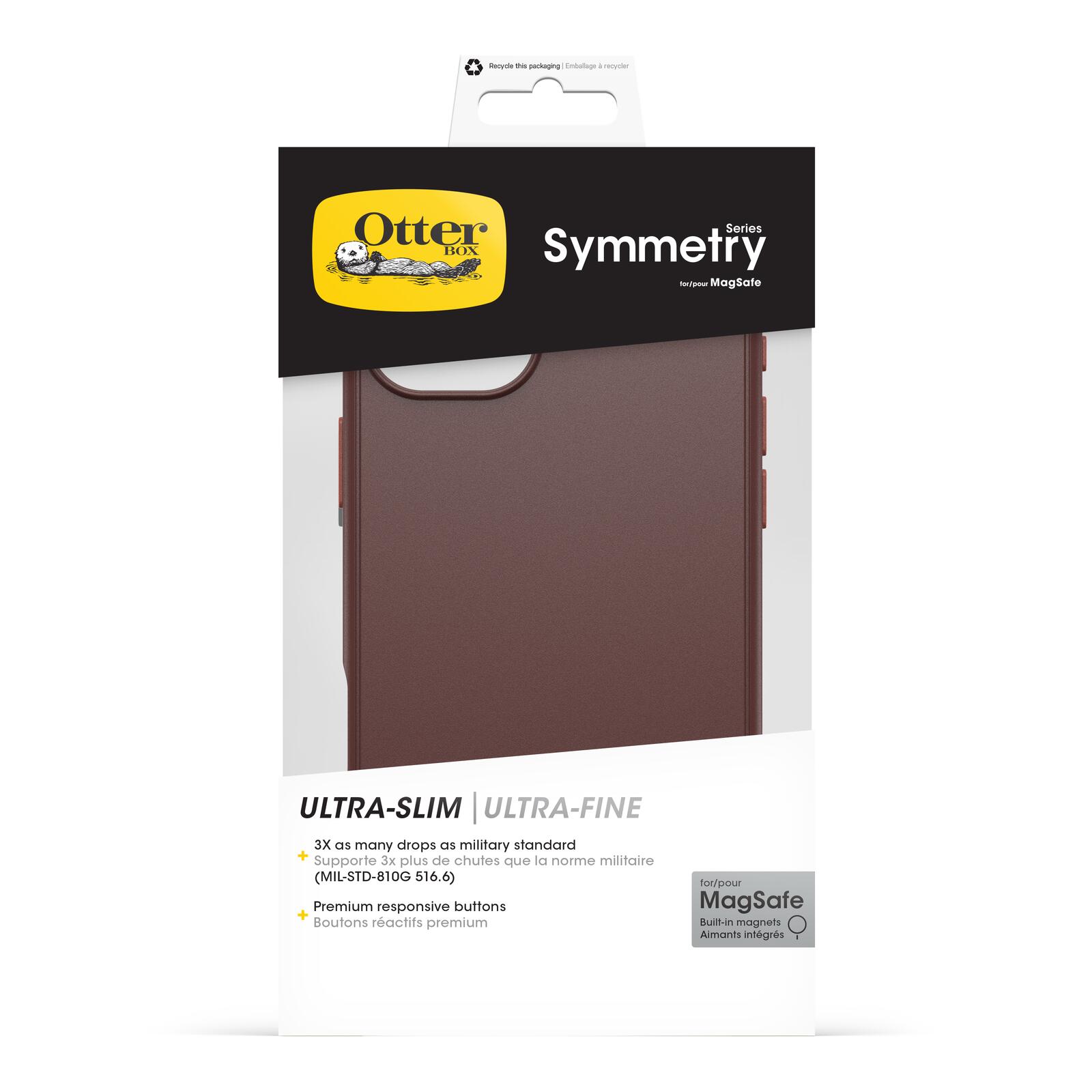 OtterBox Symmetry MagSafe Apple iPhone 16 Plus Union Station - brown