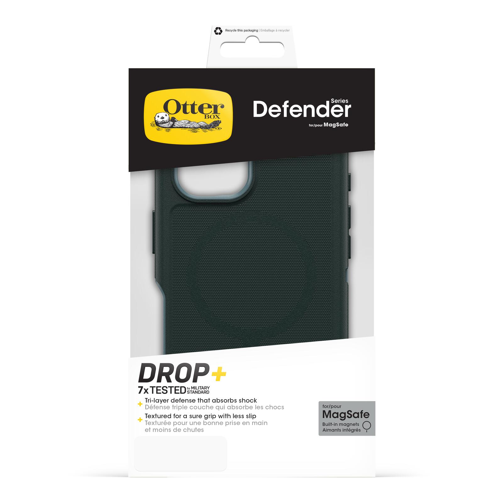 OtterBox Defender MagSafe Apple iPhone 16 Sagebrush - green
