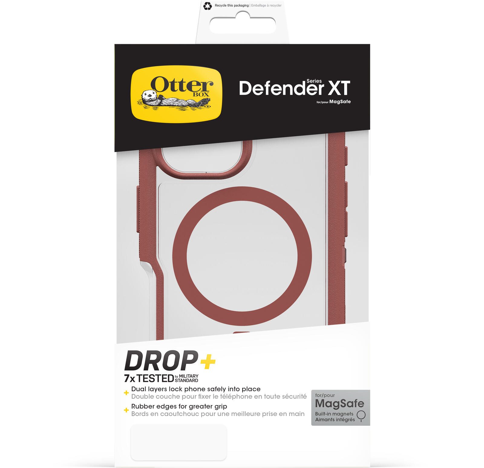 OtterBox Defender XT Clear Apple iPhone 16 Dust Bowl - brown/clear