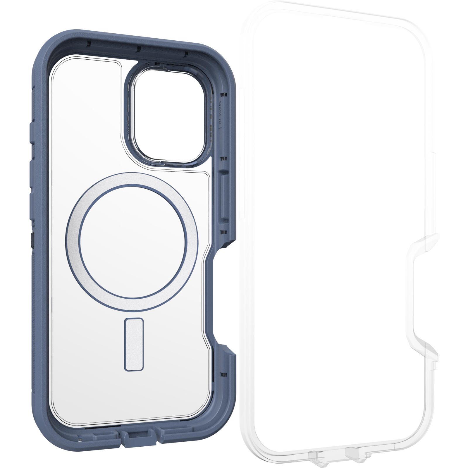 OtterBox Defender XT Clear Apple iPhone 16 Mountain Storm - clear/blue