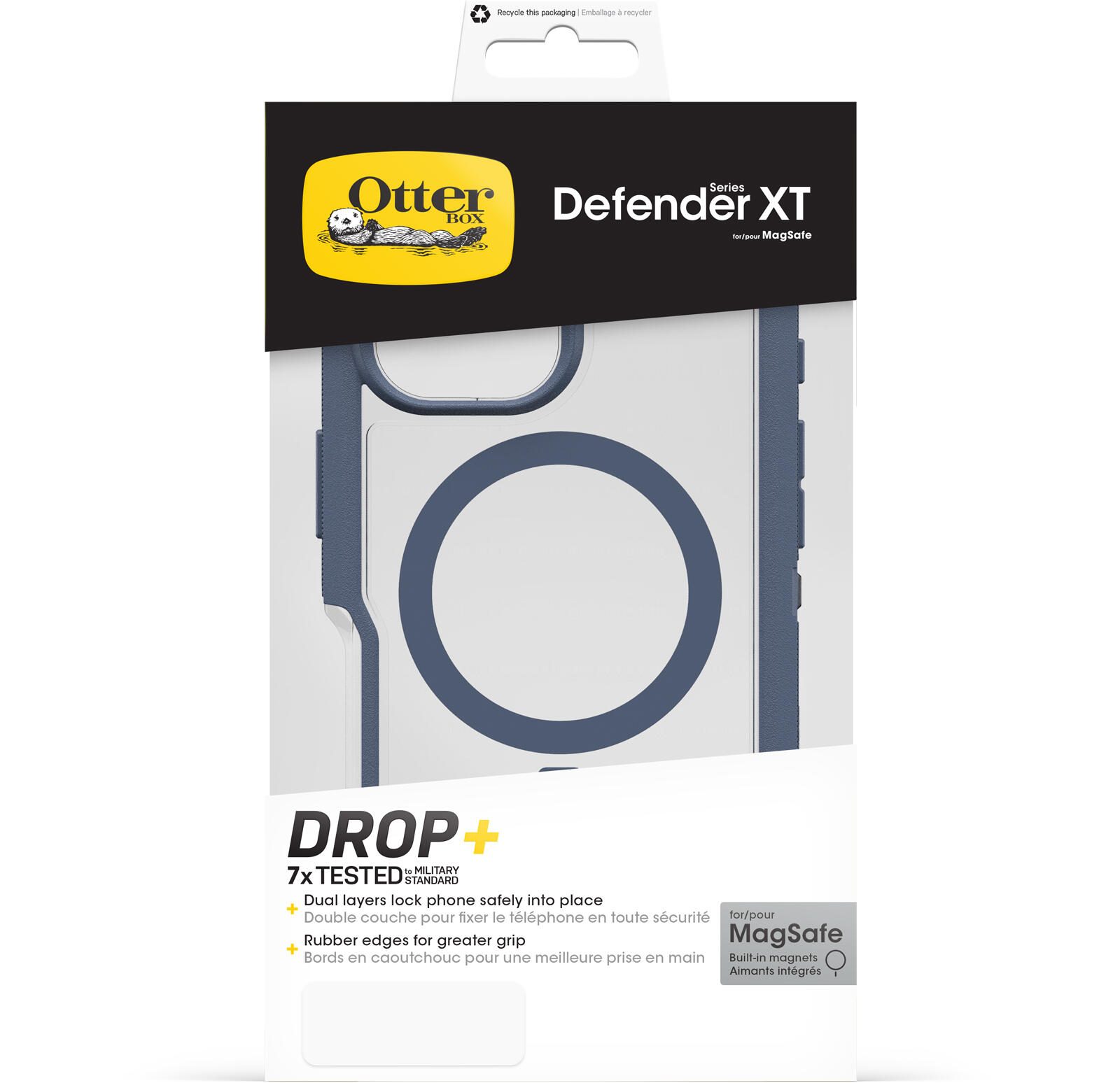 OtterBox Defender XT Clear Apple iPhone 16 Mountain Storm - clear/blue