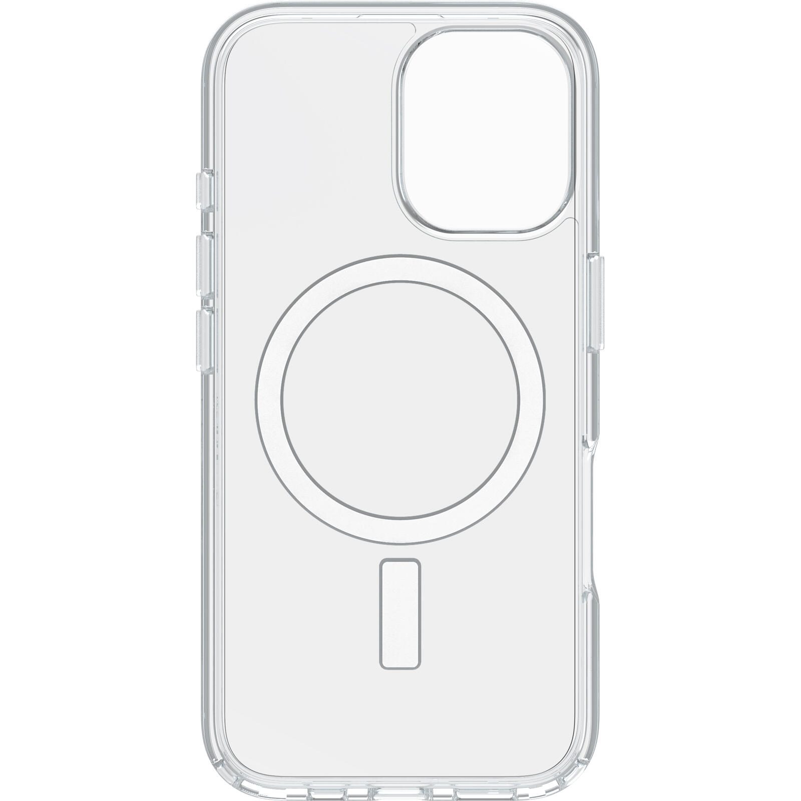 OtterBox KIT Apple iPhone 16 (Symmetry Clear MagSafe / Premium Glass / EU USB-C Wall Charger 30W - white)