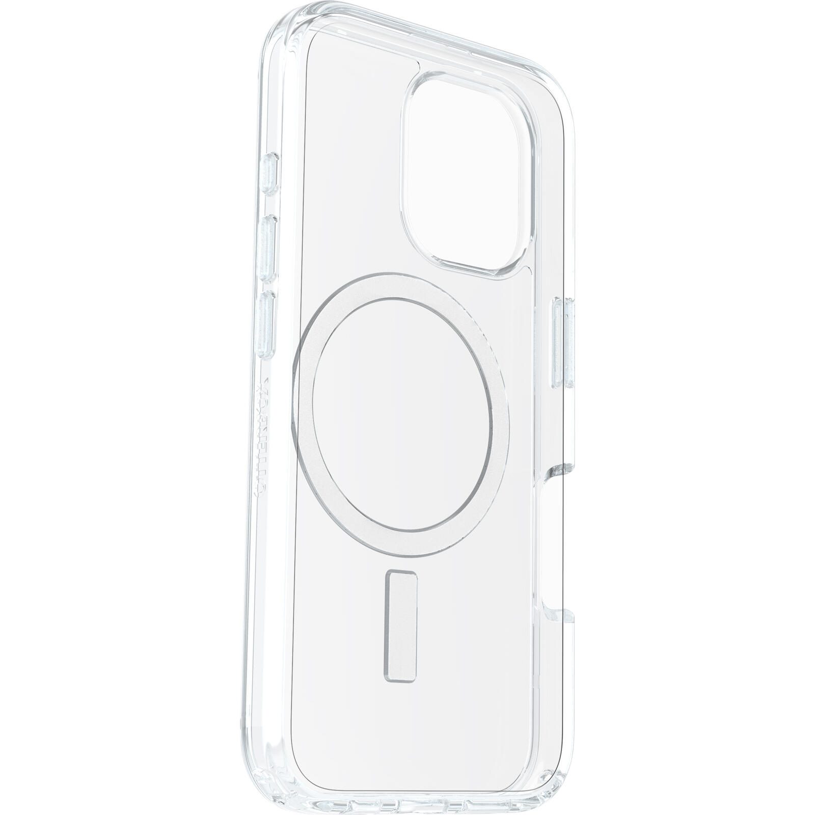 OtterBox KIT Apple iPhone 16 (Symmetry Clear MagSafe / Premium Glass / EU USB-C Wall Charger 30W - white)