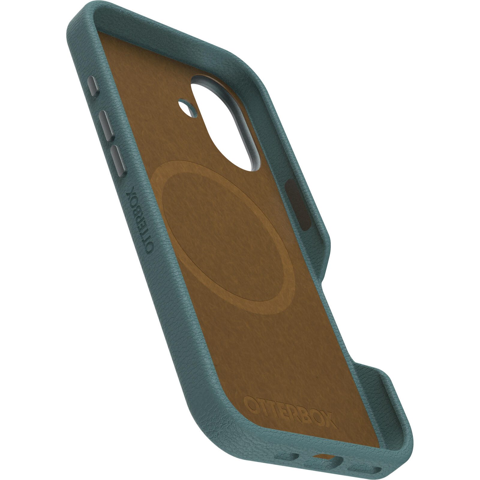 OtterBox Symmetry Cactus Leather Apple iPhone 16 Juniper Sprig - green
