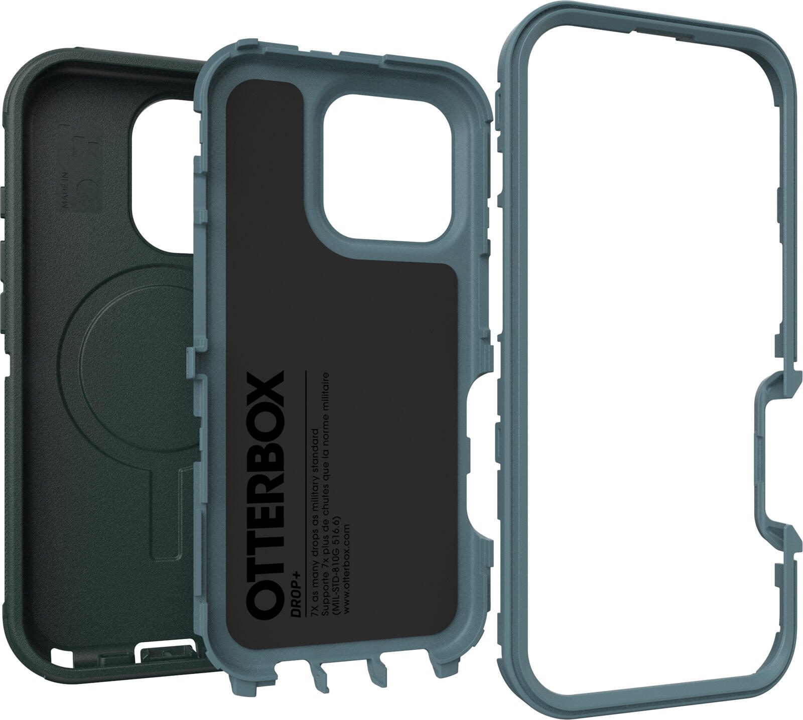 OtterBox Defender MagSafe Apple iPhone 16 Pro Sagebrush - green