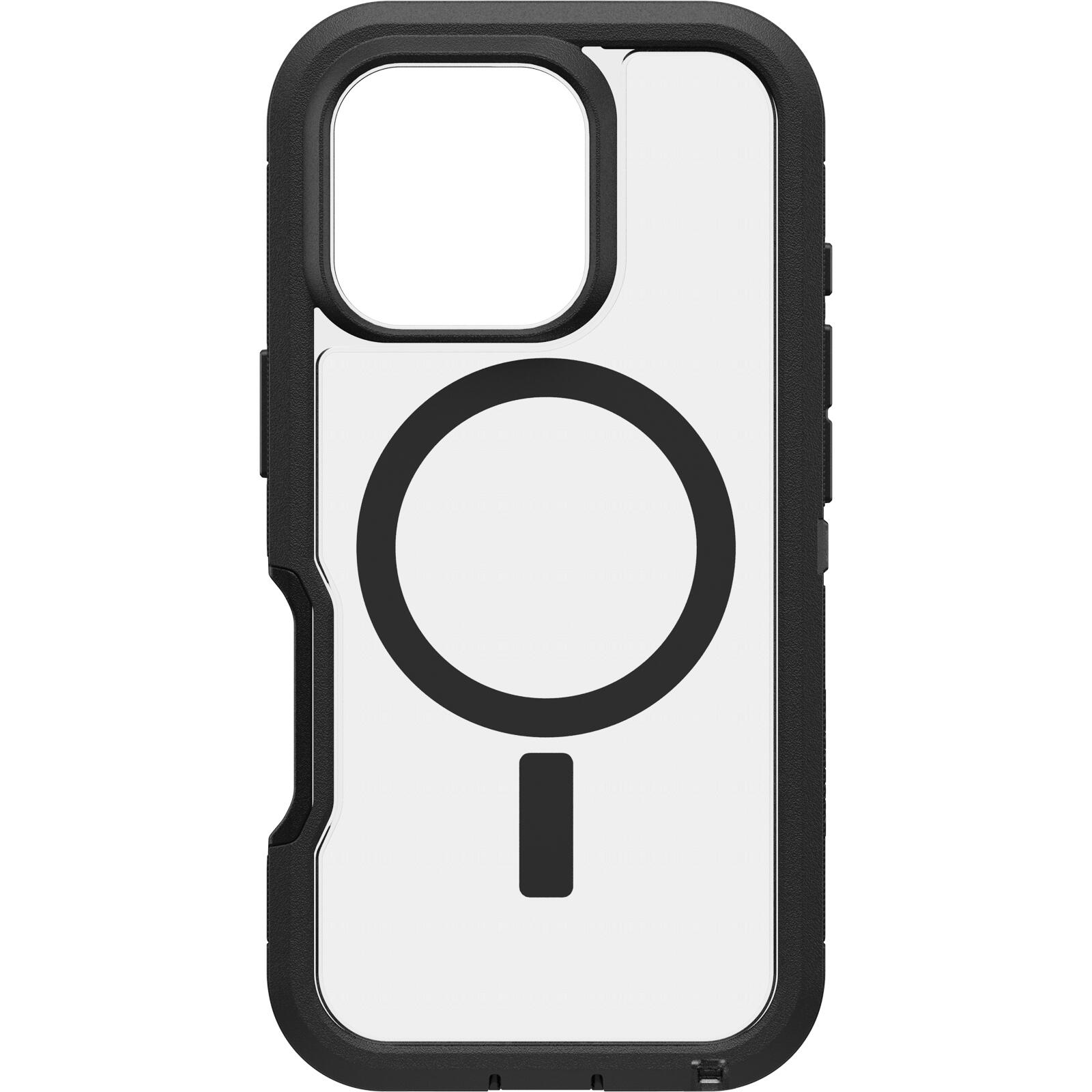 OtterBox Defender XT Clear Apple iPhone 16 Pro Dark Side - clear/black