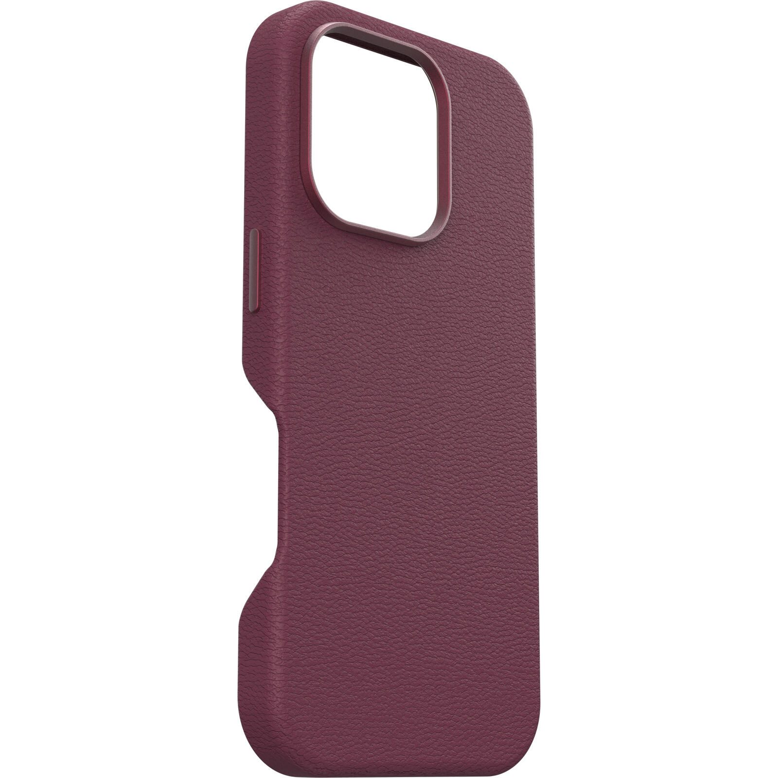OtterBox Symmetry Cactus Leather Apple iPhone 16 Pro Maroon Bells - red
