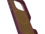OtterBox Symmetry Cactus Leather Apple iPhone 16 Pro Maroon Bells - red