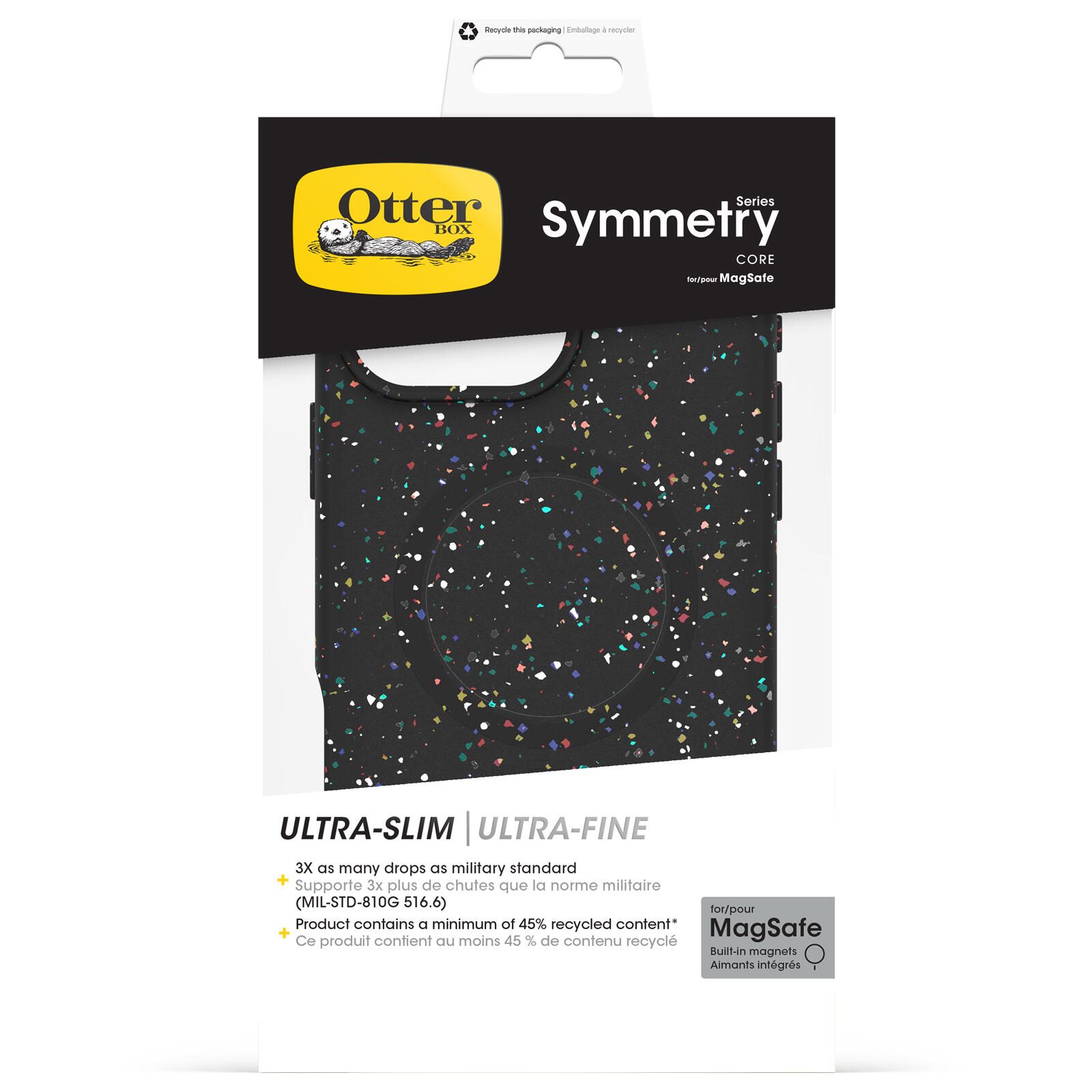 OtterBox Symmetry Core Apple iPhone 16 Pro Max Carnival Night - black