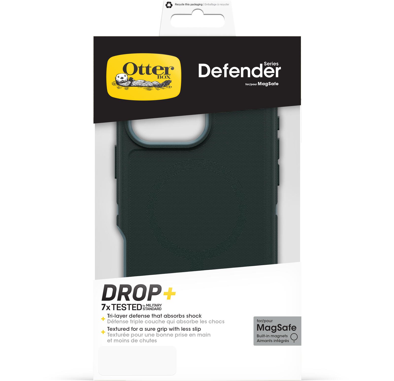 OtterBox Defender MagSafe Apple iPhone 16 Pro Max Sagebrush - green