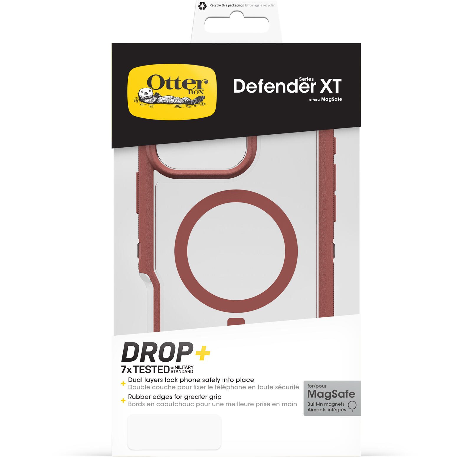 OtterBox Defender XT Clear Apple iPhone 16 Pro Max Dust Bowl - brown/clear