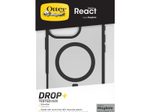 OtterBox React MagSafe Apple iPhone 16 Pro Max Black Crystal - clear/black