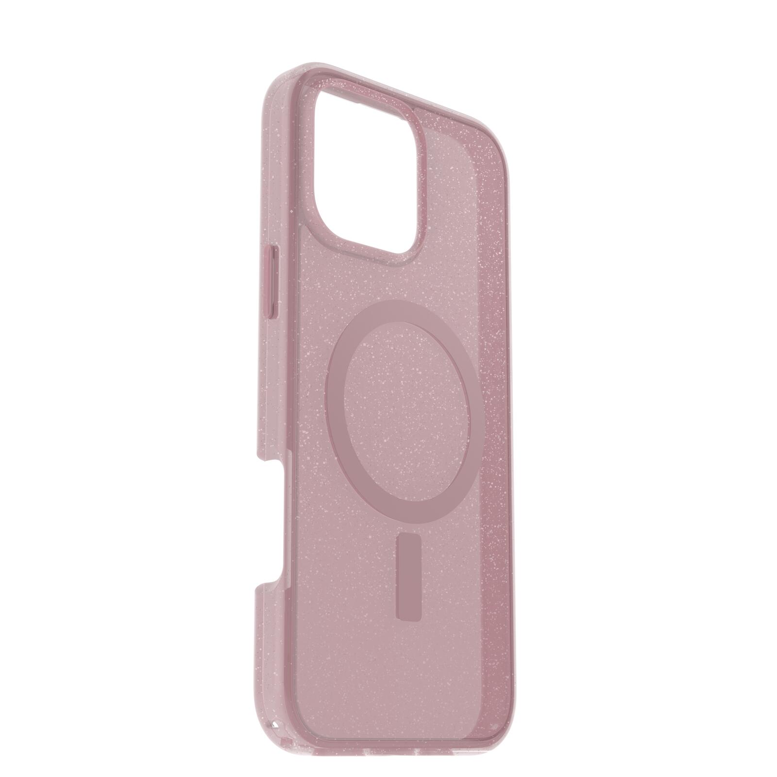 OtterBox Symmetry Clear MagSafe Apple iPhone 16 Pro Max Thimbleberry - pink