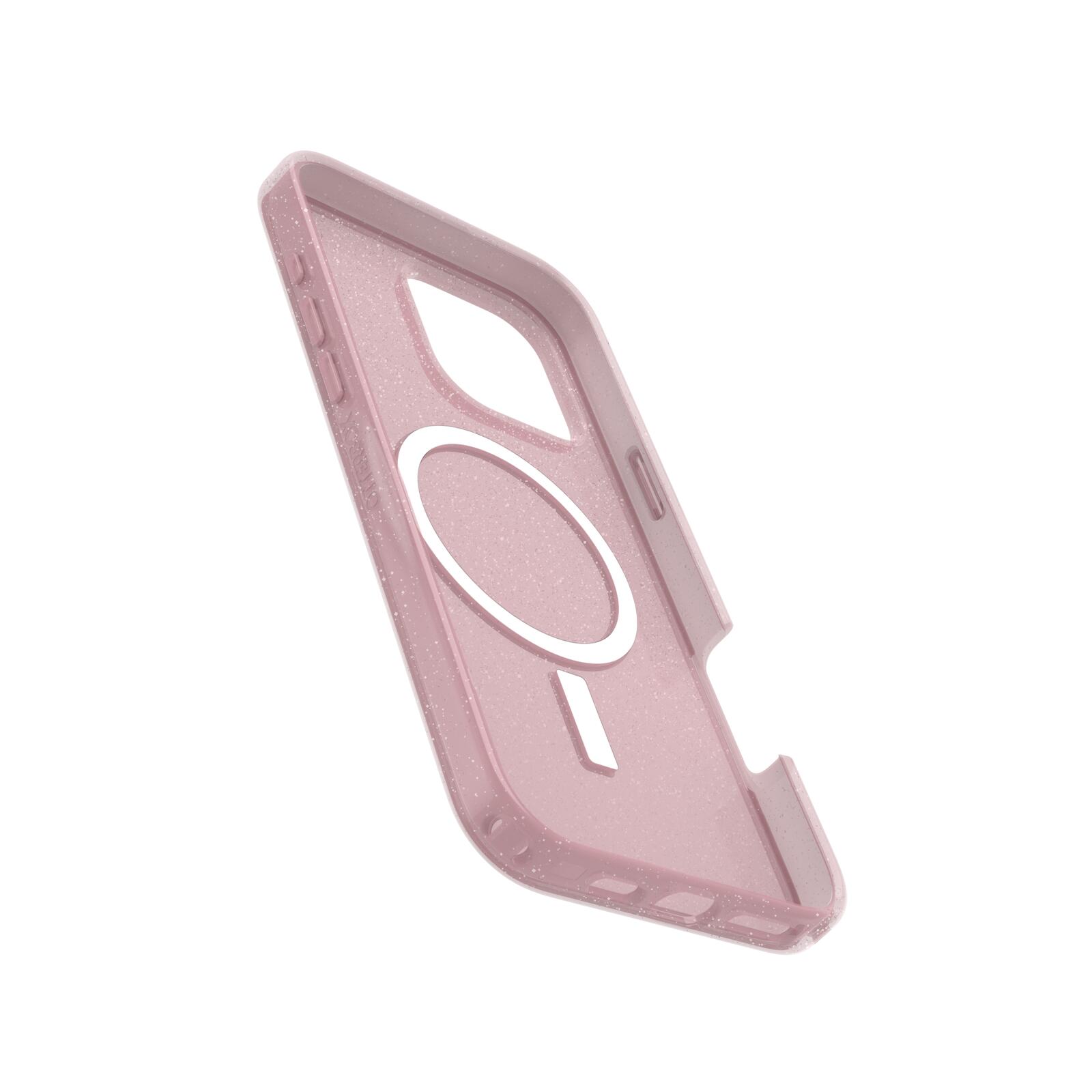 OtterBox Symmetry Clear MagSafe Apple iPhone 16 Pro Max Thimbleberry - pink