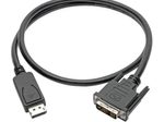 Eaton Tripp Lite Series DisplayPort zu DVI Adapterkabel (DP mit Verriegelungen auf DVI-D Single Link Stecker/Stecker), 3 ft. (0.9 m)