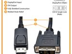 Eaton Tripp Lite Series DisplayPort zu DVI Adapterkabel (DP mit Verriegelungen auf DVI-D Single Link Stecker/Stecker), 3 ft. (0.9 m)