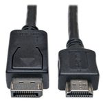Eaton Tripp Lite Series DisplayPort zu HDMI Adapterkabel (Stecker/Stecker), 6 ft. (1.8 m)