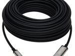 Eaton Tripp Lite Series High-Speed USB-C zu HDMI Fiber Active Optical Kabel (AOC) - UHD 4K 60 Hz, HDR, CL3 Rated, Schwarz, 50 m