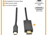 Eaton Tripp Lite Series Mini DisplayPort zu HDMI Active Adapterkabel (Stecker/Stecker), 1080p, 12 ft. (3.7 m)