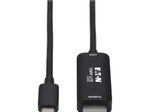 Eaton Tripp Lite Series USB-C zu HDMI Active Adapterkabel (Stecker/Stecker), 4K 60 Hz, HDR, HDCP 2.2, DP 1.2 Alt Mode, Schwarz, 6 ft. (1.8 m)