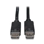 Eaton Tripp Lite Series DisplayPort Kabel mit Verriegelungen, 4K @ 30 Hz, (Stecker/Stecker) 20 ft. (6.09 m)