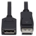 Eaton Tripp Lite Series DisplayPort Verlängerung Kabel mit Latch, 4K @ 60 Hz, HDCP 2.2 (M/F), 6 ft. (1.83 m)