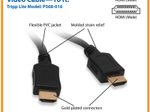 Eaton Tripp Lite Series High-Speed HDMI Kabel, Digital Video mit Audio, UHD 4K (Stecker/Stecker), Schwarz, 16 ft. (4.88 m)