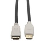 Eaton Tripp Lite Series High-Speed HDMI Verlängerung Kabel (M/F) - 4K 60 Hz, HDR, 4:4:4, Greifverbinder, 6 ft. (1.83 m)