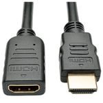 Eaton Tripp Lite Series High-Speed HDMI Verlängerung Kabel mit Ethernet and Digital Video mit Audio, Ultra HD 4K (M/F), 6 ft. (1.83 m)