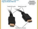 Eaton Tripp Lite Series Standard-Speed HDMI Kabel, Digital Video mit Audio (Stecker/Stecker), Schwarz, 100 ft. (30.5 m)