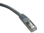 Eaton Tripp Lite Series Cat6 Gigabit Molded Shielded (FTP) Ethernet Kabel (RJ45 Stecker/Stecker), PoE, Grau, 7 ft. (2.13 m)