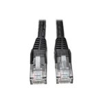 Eaton Tripp Lite Series Cat6 Gigabit Snagless Molded (UTP) Ethernet Kabel (RJ45 Stecker/Stecker), Schwarz, 7 ft. (2.13 m)