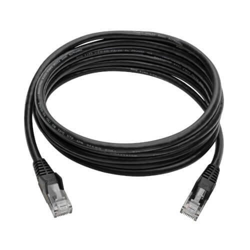 Eaton Tripp Lite Series Cat6 Gigabit Snagless Molded (UTP) Ethernet Kabel (RJ45 Stecker/Stecker), Schwarz, 7 ft. (2.13 m)