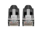 Eaton Tripp Lite Series Cat6 Gigabit Snagless Molded (UTP) Ethernet Kabel (RJ45 Stecker/Stecker), Schwarz, 7 ft. (2.13 m)