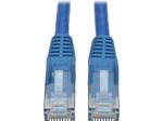 Eaton Tripp Lite Series Cat6 Gigabit Snagless Molded (UTP) Ethernet Kabel (RJ45 Stecker/Stecker), Blue, 15 ft. (4.57 m)