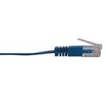Eaton Tripp Lite Series Cat6 Gigabit Snagless Molded Flat (UTP) Ethernet Kabel (RJ45 Stecker/Stecker), Blue, 25 ft. (7.62 m)