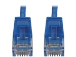 Eaton Tripp Lite Series Cat6a 10G Snagless Molded Slim UTP Ethernet Kabel (RJ45 Stecker/Stecker), PoE, Blue, 7 ft. (2.1 m)