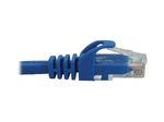 Eaton Tripp Lite Series Cat6a 10G Snagless Molded UTP Ethernet Kabel (RJ45 Stecker/Stecker), PoE, Blue, 100 ft. (30.5 m)