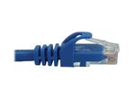 Eaton Tripp Lite Series Cat6a 10G Snagless Molded UTP Ethernet Kabel (RJ45 Stecker/Stecker), PoE, Blue, 25 ft. (7.6 m)