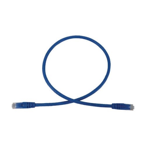 Eaton Tripp Lite Series Cat6a 10G Snagless Molded UTP Ethernet Kabel (RJ45 Stecker/Stecker), PoE, Blue, 3 ft. (0.9 m)