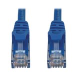 Eaton Tripp Lite Series Cat6a 10G Snagless Molded UTP Ethernet Kabel (RJ45 Stecker/Stecker), PoE, Blue, 50 ft. (15.2 m)