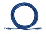 Eaton Tripp Lite Series Cat6a 10G Snagless Shielded Slim STP Ethernet Kabel (RJ45 Stecker/Stecker), PoE, Blue, 25 ft. (7.6 m)