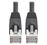 Eaton Tripp Lite Series Cat6a 10G Snagless Shielded STP Ethernet Kabel (RJ45 Stecker/Stecker), PoE, Schwarz, 15 ft. (4.57 m)