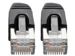 Eaton Tripp Lite Series Cat6a 10G Snagless Shielded STP Ethernet Kabel (RJ45 Stecker/Stecker), PoE, Schwarz, 15 ft. (4.57 m)