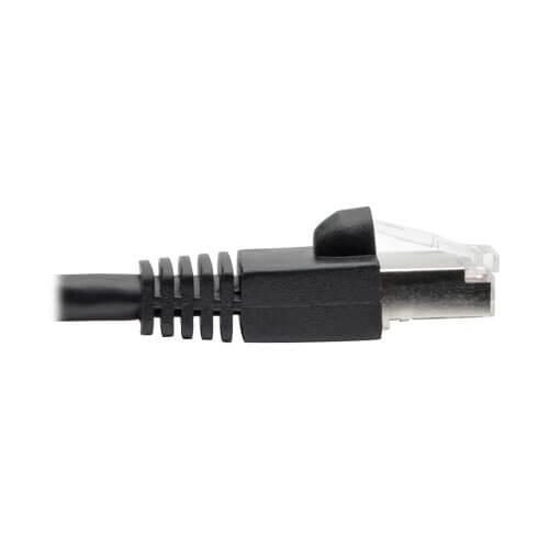 Eaton Tripp Lite Series Cat6a 10G Snagless Shielded STP Ethernet Kabel (RJ45 Stecker/Stecker), PoE, Schwarz, 25 ft. (7.62 m)